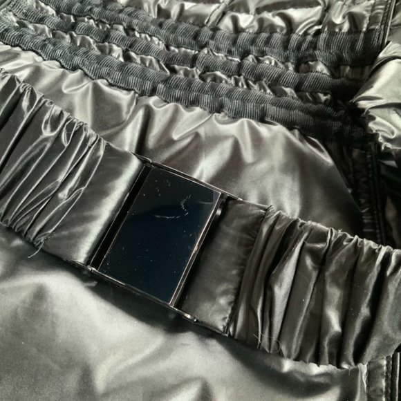 Laundry by Shelli Segal Down Puffer Coat Fur Collar Size Small - Picture 12 of 12